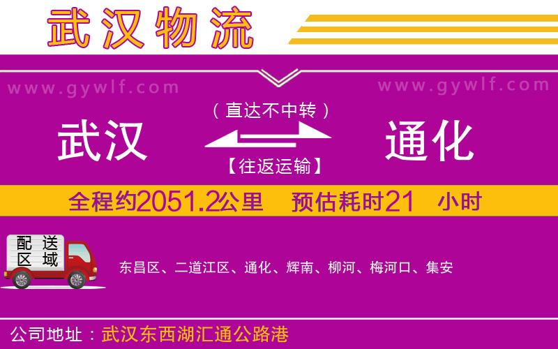 武漢到通化貨運(yùn)公司