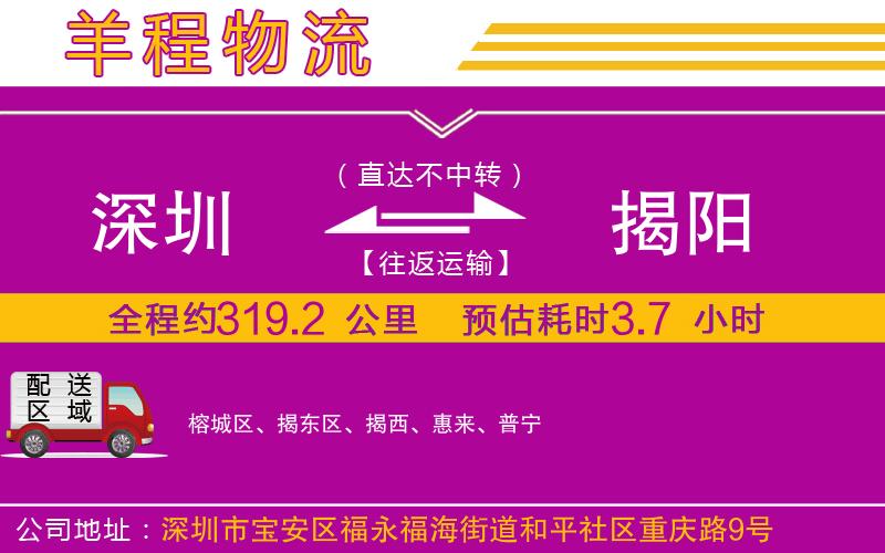 深圳到揭陽(yáng)物流專線