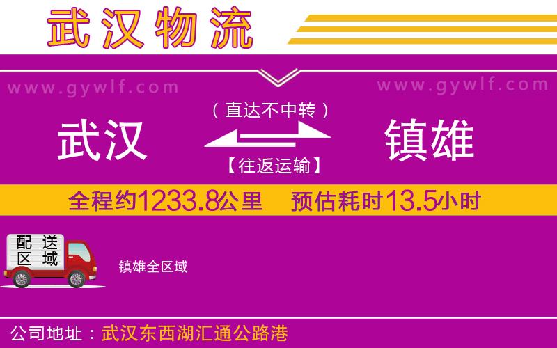 武漢到鎮(zhèn)雄貨運(yùn)公司