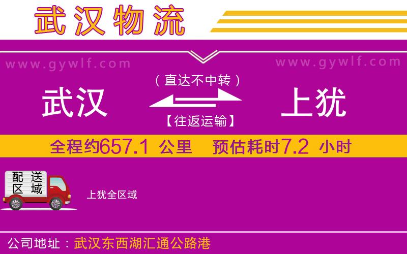 武漢到上猶貨運(yùn)公司