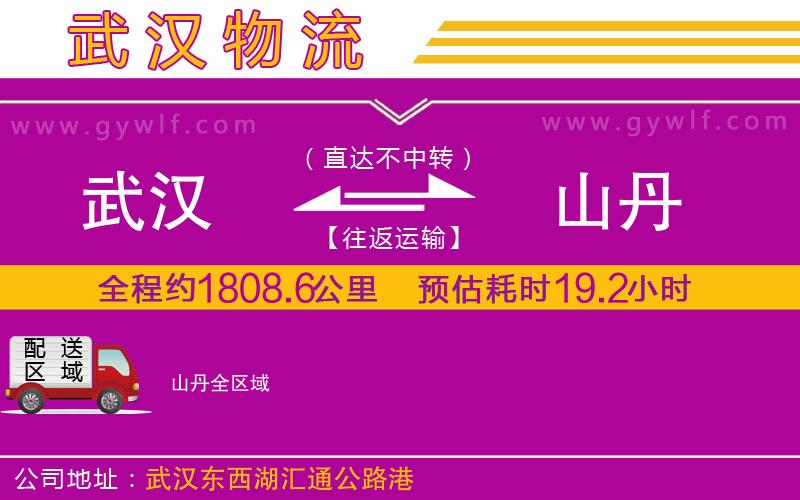 武漢到山丹物流專(zhuān)線(xiàn)