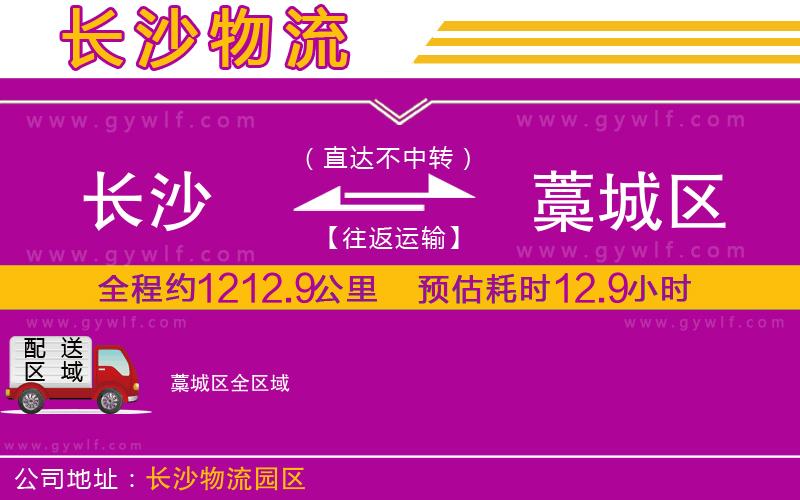 長(zhǎng)沙到藁城區(qū)物流公司