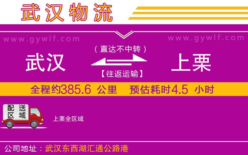 武漢到上栗貨運(yùn)公司