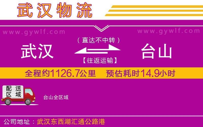 武漢到臺(tái)山貨運(yùn)公司