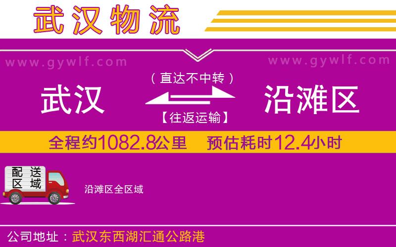 武漢到沿灘區(qū)物流公司