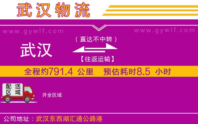 武漢到開(kāi)物流專(zhuān)線