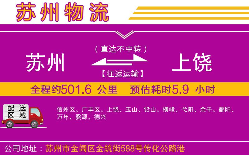 蘇州到上饒貨運(yùn)公司