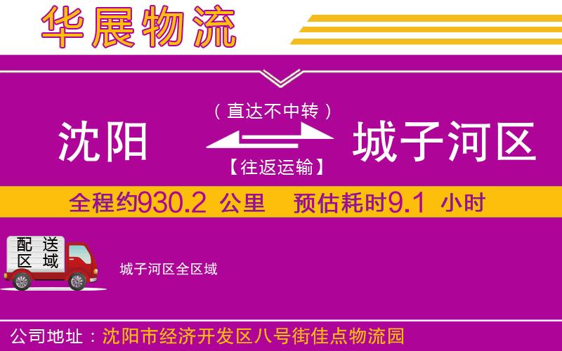 沈陽(yáng)到城子河區(qū)貨運(yùn)公司