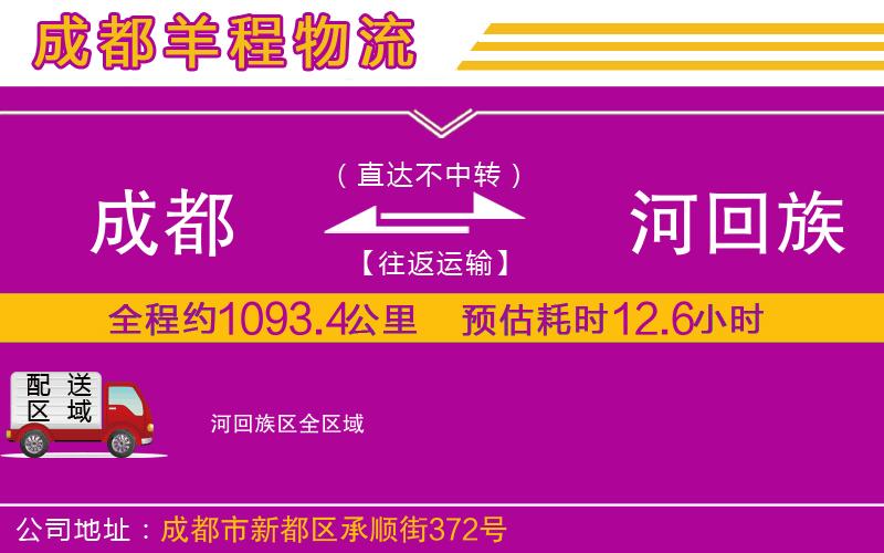 成都發(fā)瀍河回族區(qū)物流公司