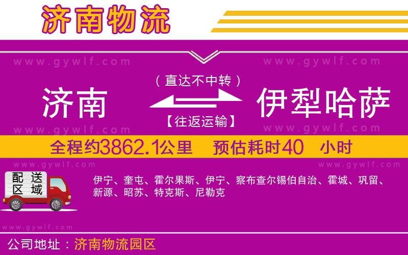 濟(jì)南到伊犁哈薩克自治州物流公司