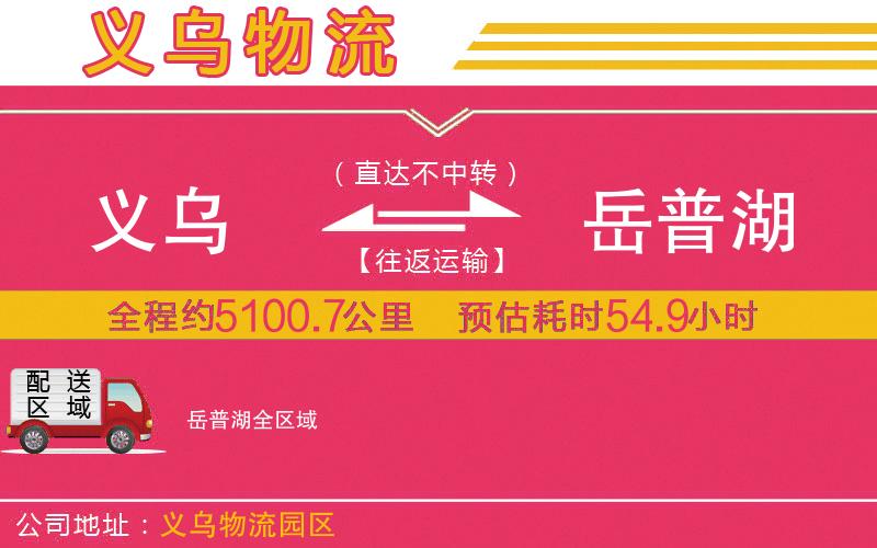 義烏到岳普湖物流公司