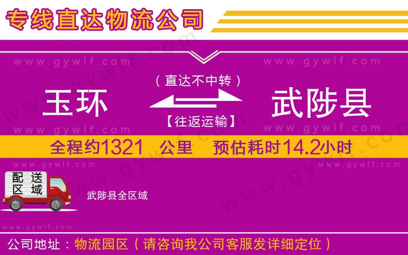 玉環(huán)到武陟縣物流公司